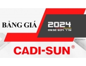 BẢNG GIÁ CADISUN MỚI NHẤT 2024