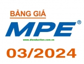 BẢNG GIÁ MPE 2024