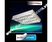 Máng đèn phản quang âm trần Duhal LDA420